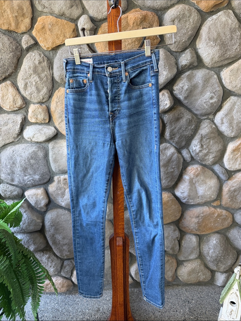 True Religion "Caia" Ultra High Rise Jeans Size 25